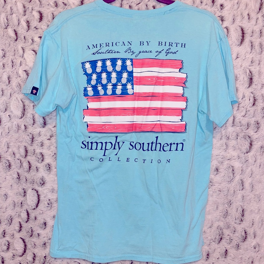 Simply Southern American Flag T-shirt